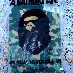 Green babe zip up sweatshirt